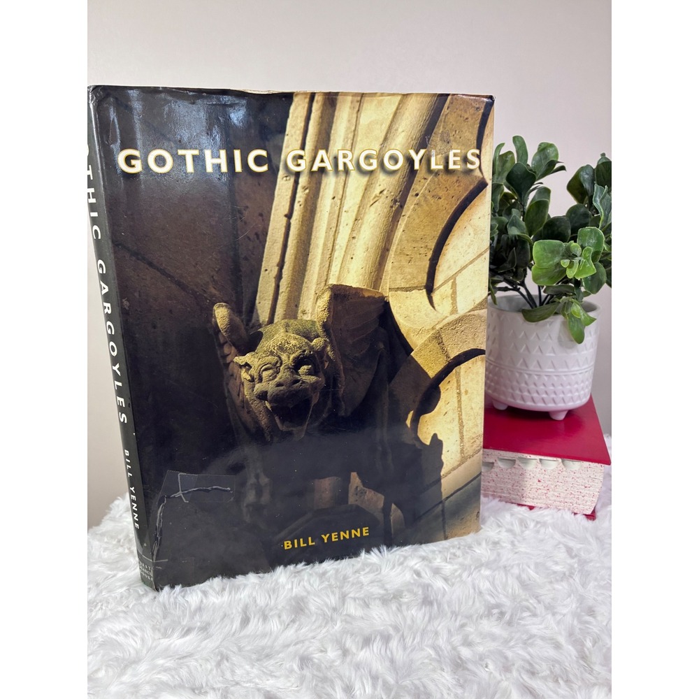 Gothic Gargoyles Bill Yenne Hardcover Book Architecture History First Glance